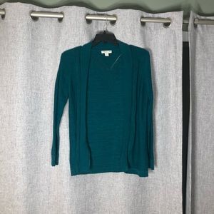 Coldwater Creek Women's Open Front Cardigan Small